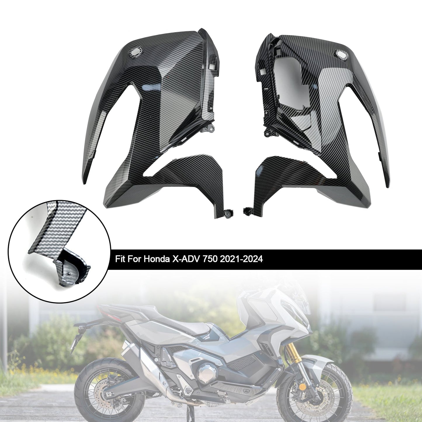 Pannello di copertura del telaio laterale Carenatura del corpo per Honda X-ADV 750 2021-2024