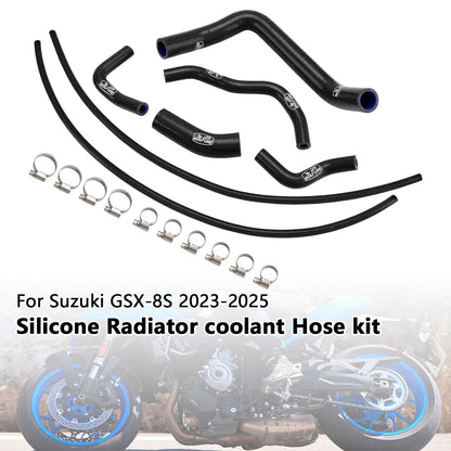 Tubo flessibile del liquido di raffreddamento del radiatore in silicone Suzuki GSX-8S 2023-2025