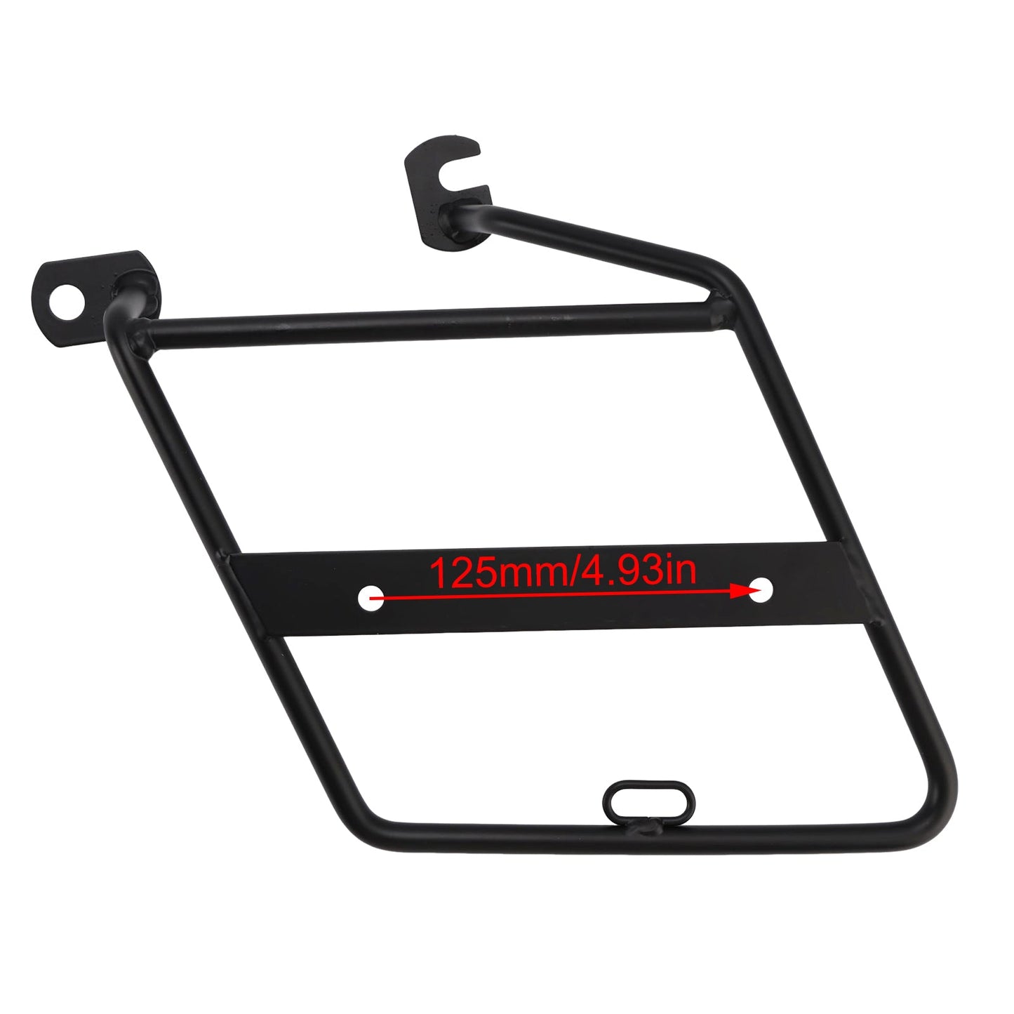 Supporto per borsa laterale portapacchi per Kawasaki W800 2011-2025 24 destro