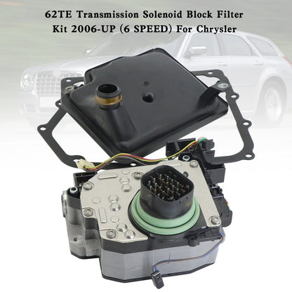 68376696AA Kit filtro blocco solenoide trasmissione Chrysler 2011-2016 FIAT FREEMONT 6 SP F/4WD L4 2.0L 2.4L V6 3.6L 62TE
