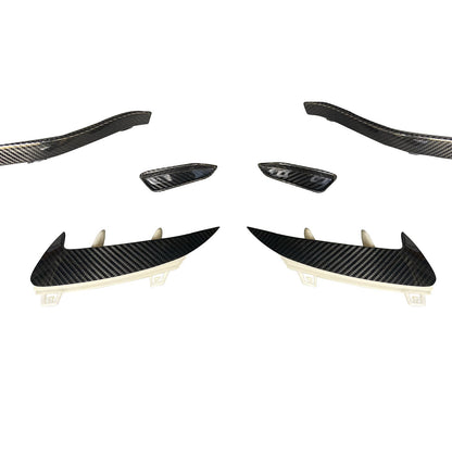 Kit carrozzeria paraurti in fibra di carbonio per Mercedes Benz Classe A W177 A45 (modelli 2019-2023), compatibile con W177 A45S.