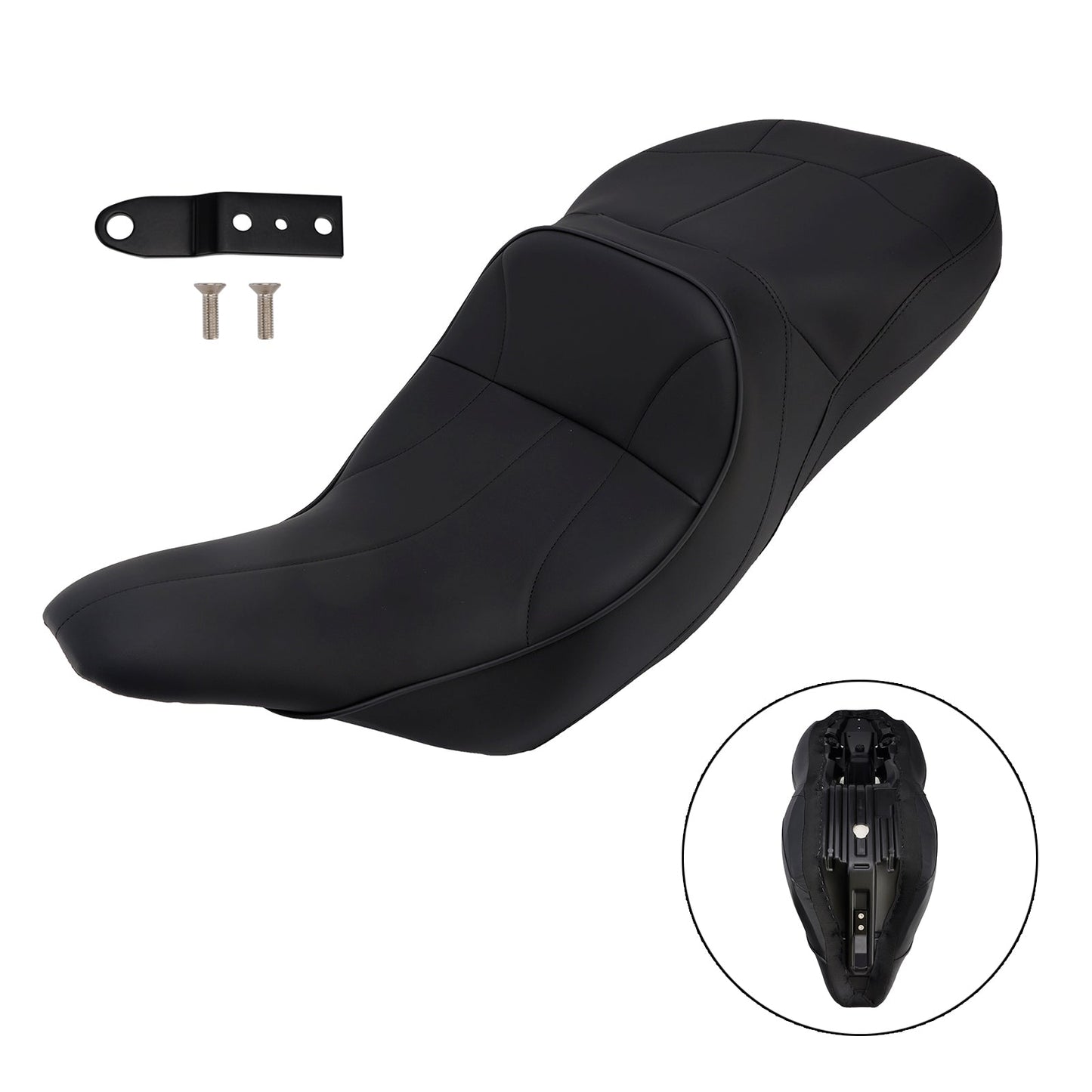 Sella passeggero completa con cuscino per Touring Road King tipo 1997-2007