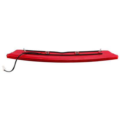 Luce freno posteriore di terza posizione per Peugeot RCZ 2010-2015, codice 6350KE 40700780, colore rosso.