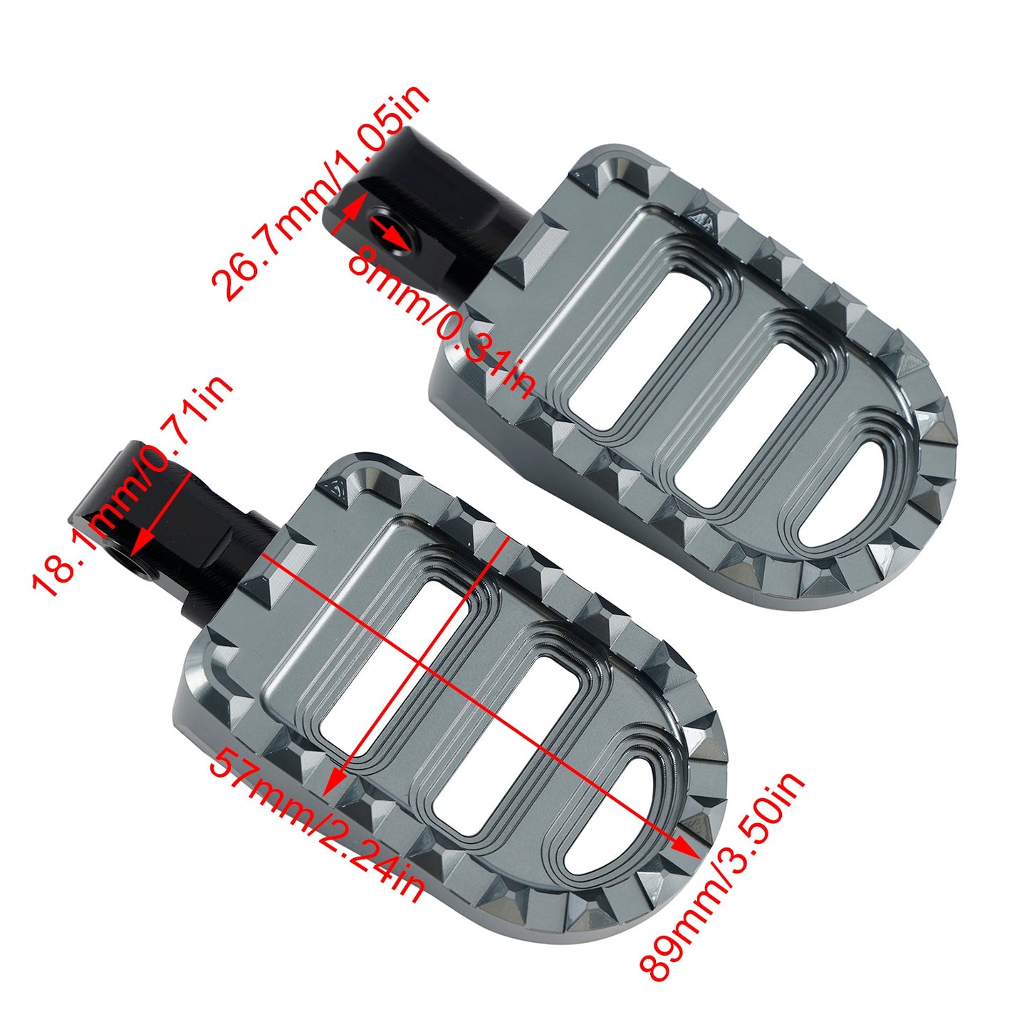 Pedane anteriori/posteriori Pedane adatte per Meteor 350 2021-2023 Classic 350 2022-2023