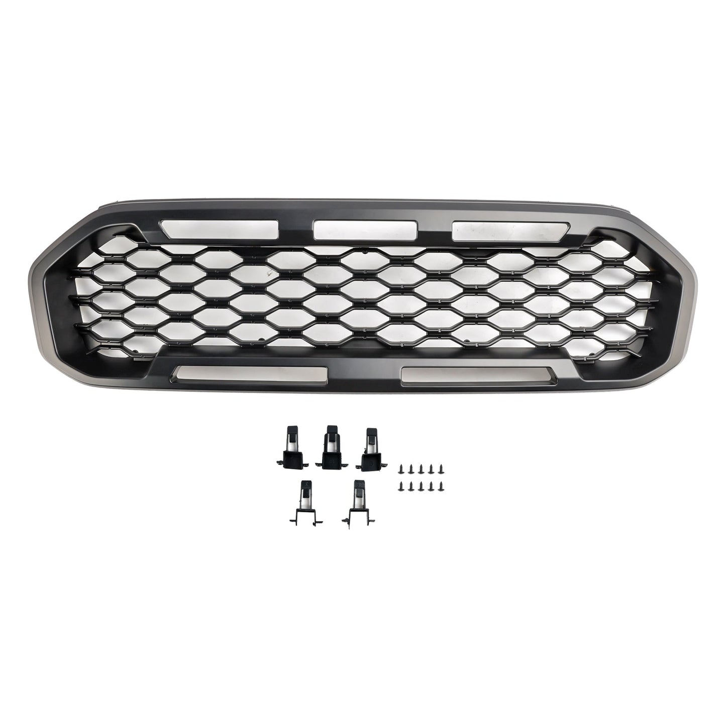 Griglia paraurti anteriore Ford Ranger T8 2019-2023 nera