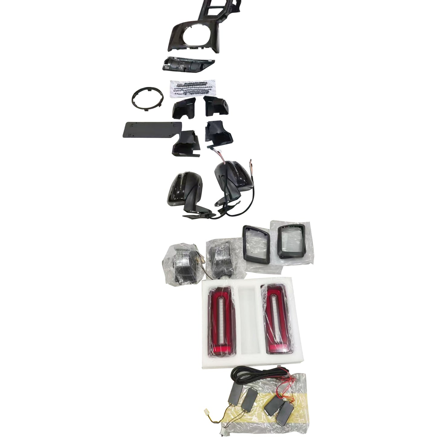 Kit carrozzeria e paraurti in stile AMG per Mercedes W463 G550 G500 (1993-2018), compatibile con modelli dal 1993 al 2018 (W465 G63).
