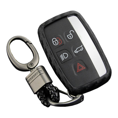 Custodia in similpelle e silicone per chiave auto con fibbia per Range Rover