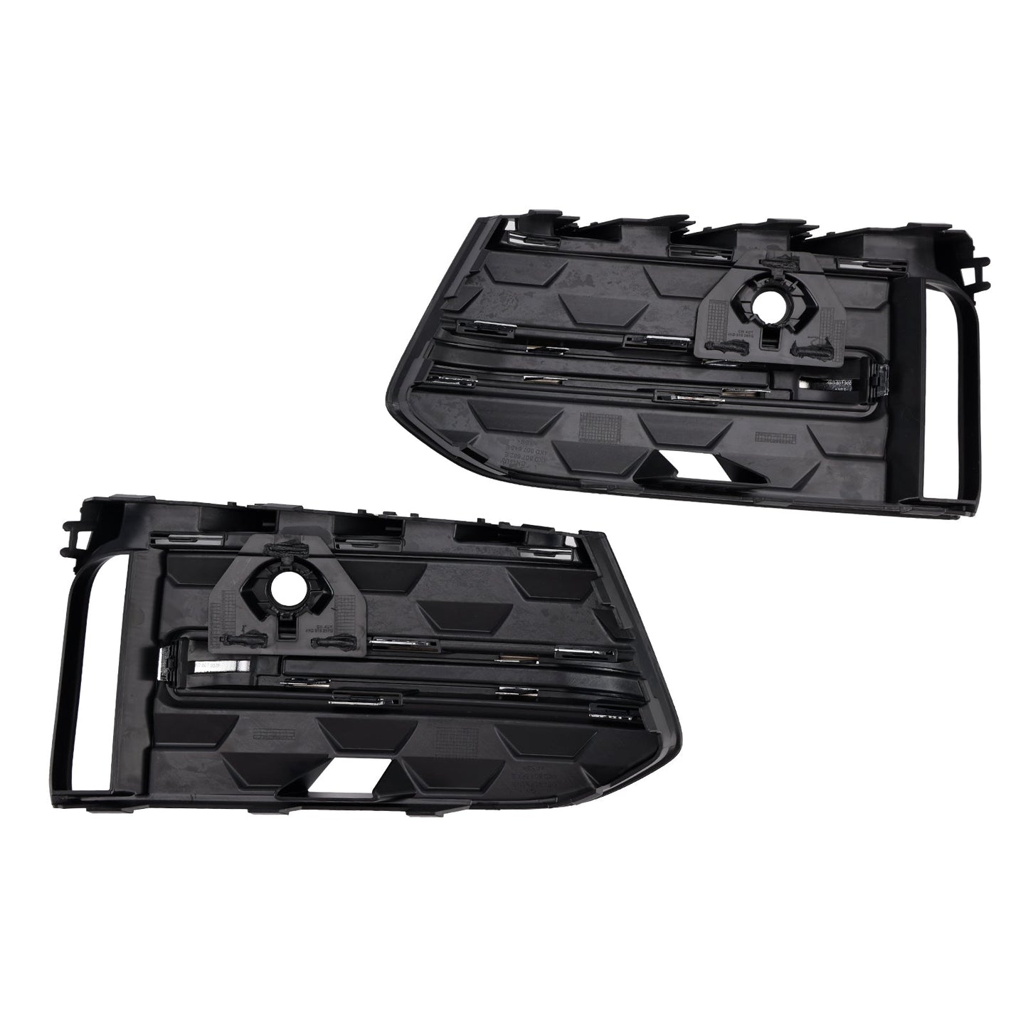 Griglia fendinebbia paraurti anteriore Audi A6 C8PA S-Line S6 2023+, finitura nera cromata