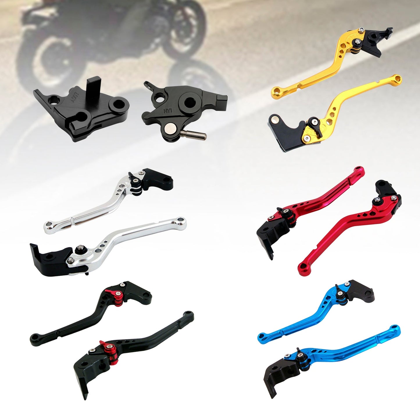 Leva frizione freno lunga adatta per CFMOTO 400NK 650NK 650MT 650GT 2020-21
