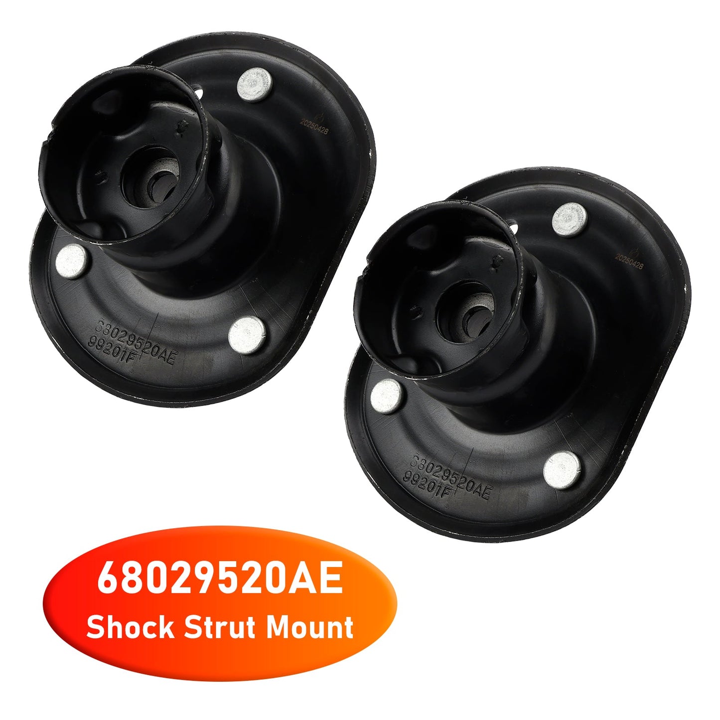 2× Supporto ammortizzatore anteriore superiore per Jeep Grand Cherokee per Dodge 68029520AE
