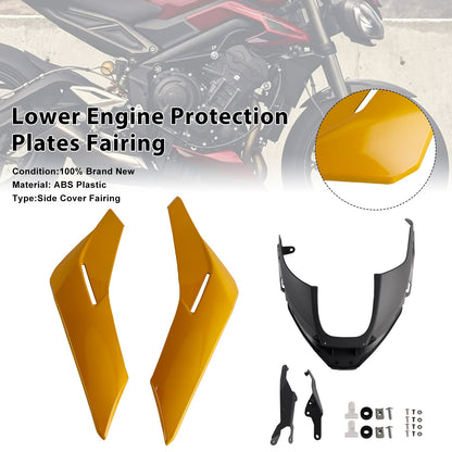 Pannelli inferiori del motore Street Triple 765 R/RS 2023-2025, carenatura protettiva
