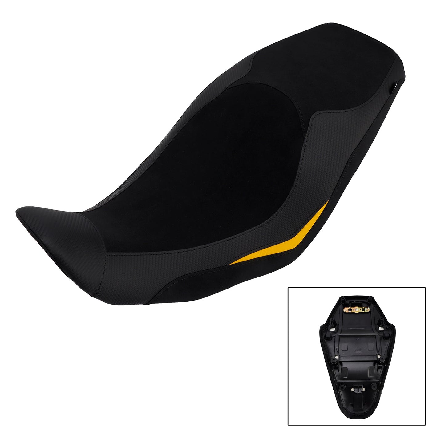 Cuscino inferiore anteriore posteriore per sedile passeggero V-Strom800 Dl800 2024-2025 rosso nero