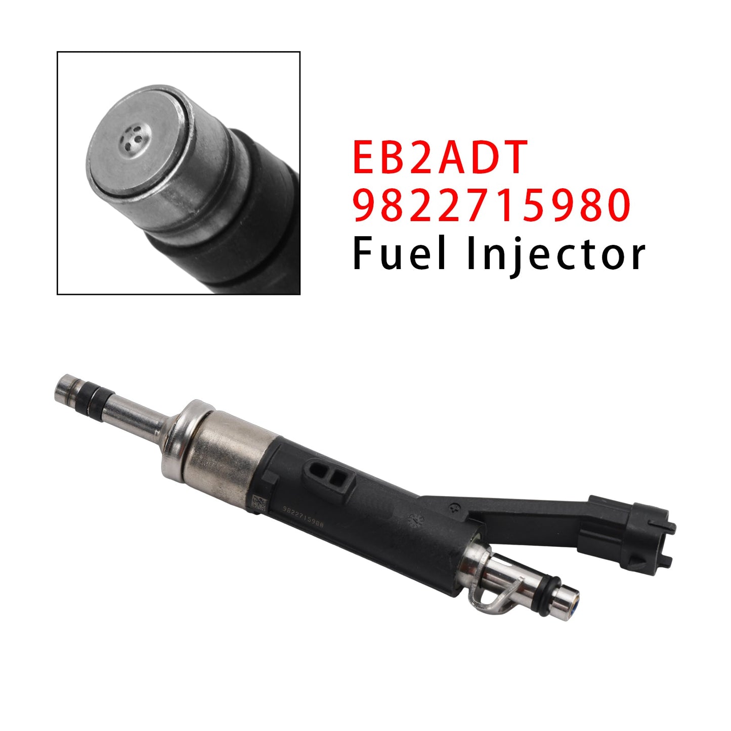 1 iniettore di carburante per Citroen DS Peugeot Vauxhall 1.2 EB2ADT 9822715980