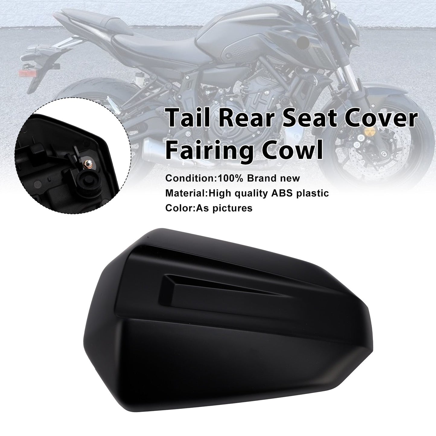 Carenatura per sella posteriore Yamaha MT-07 MT07 2025-2026