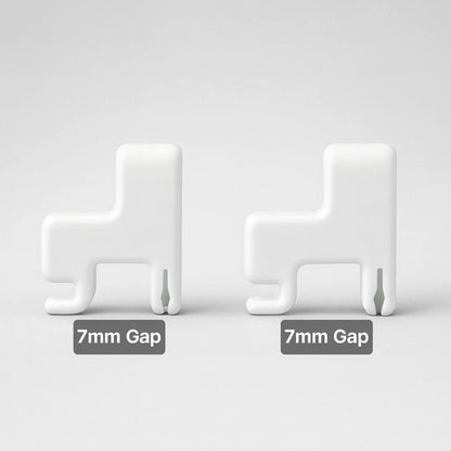 2 pezzi Clip di fissaggio per ripiani del frigorifero 2930693045 per camper Dometic