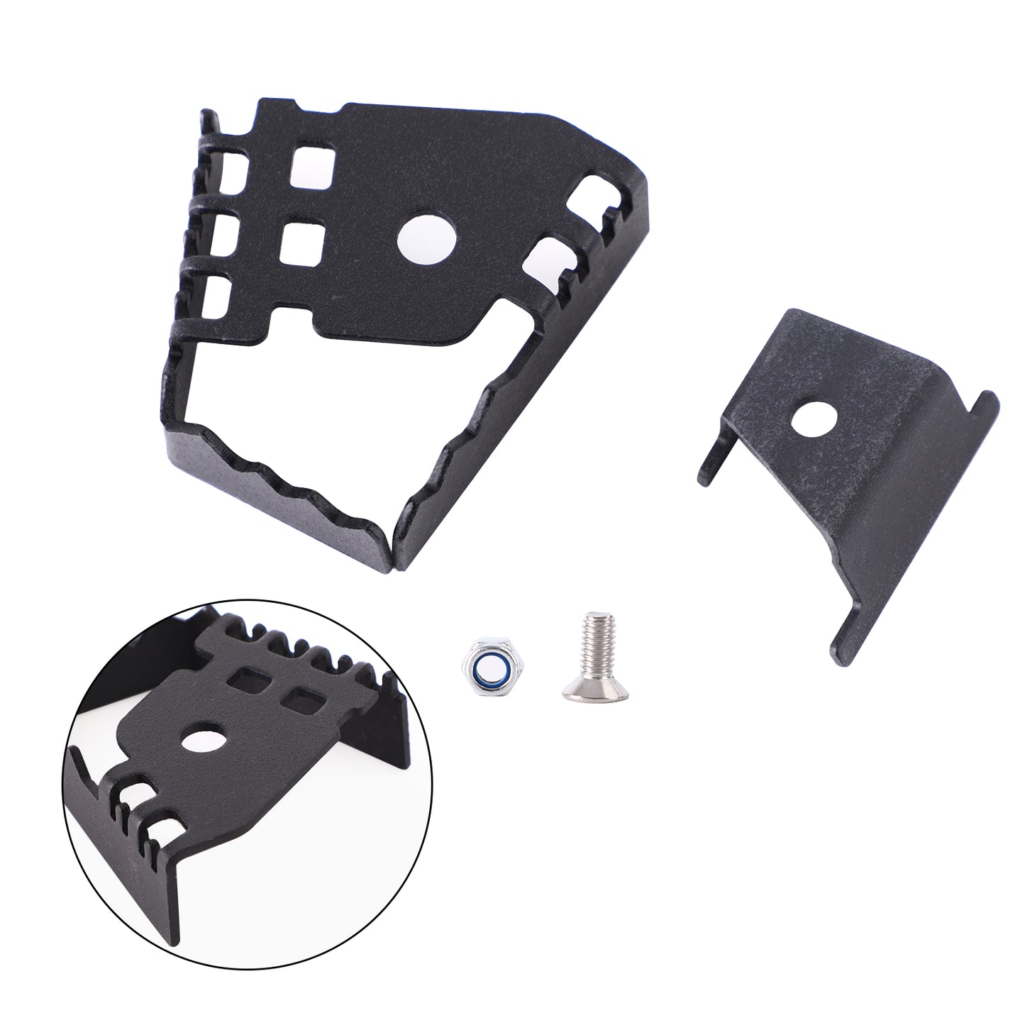 Estensione Pedale Leva Freno Posteriore Per Bmw R1200Gs F800Gs F700 F650Gs D'argento