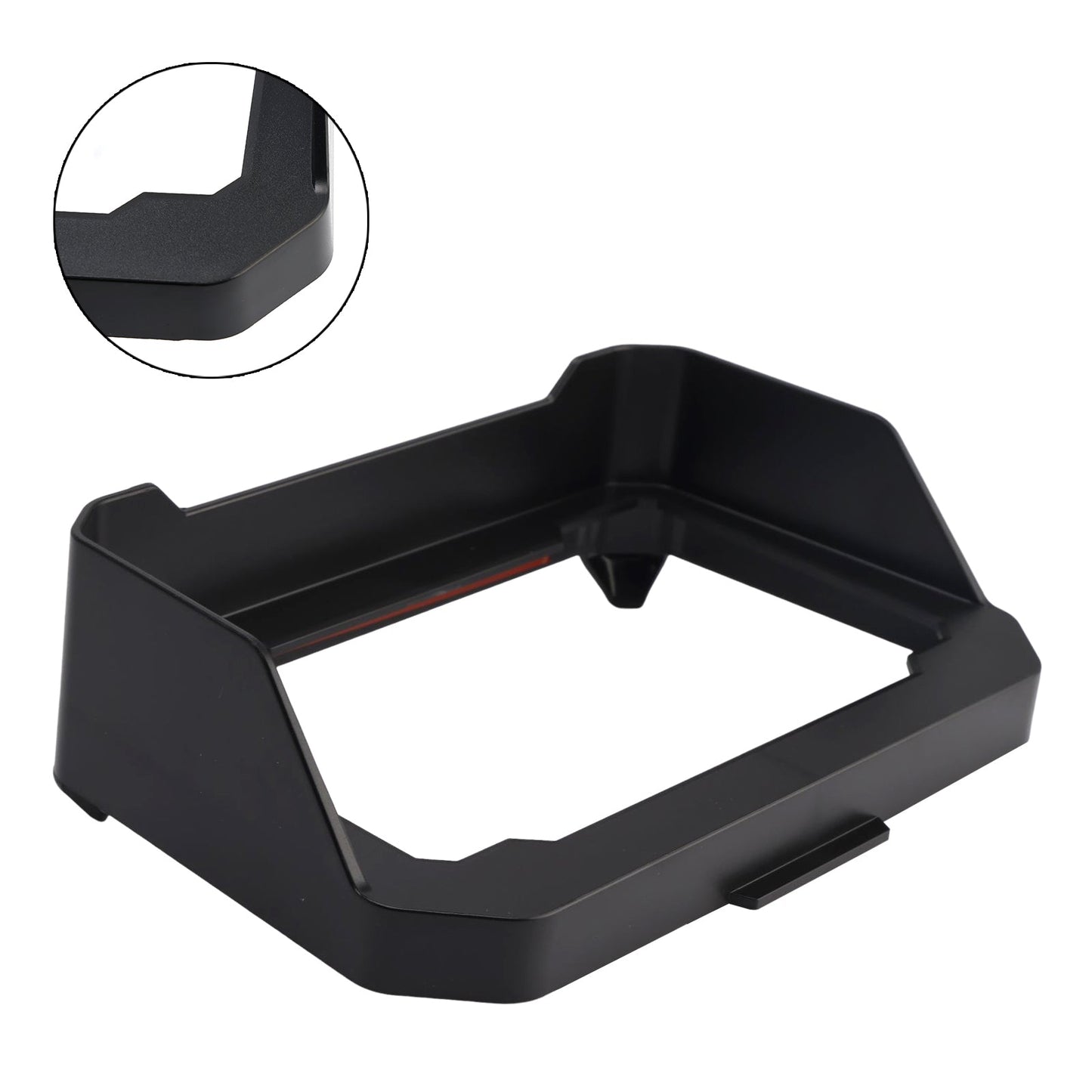 Copertura del tachimetro della cassa del contagiri nera adatta per Yamaha Mt-09 24-25 Mt-07 25+