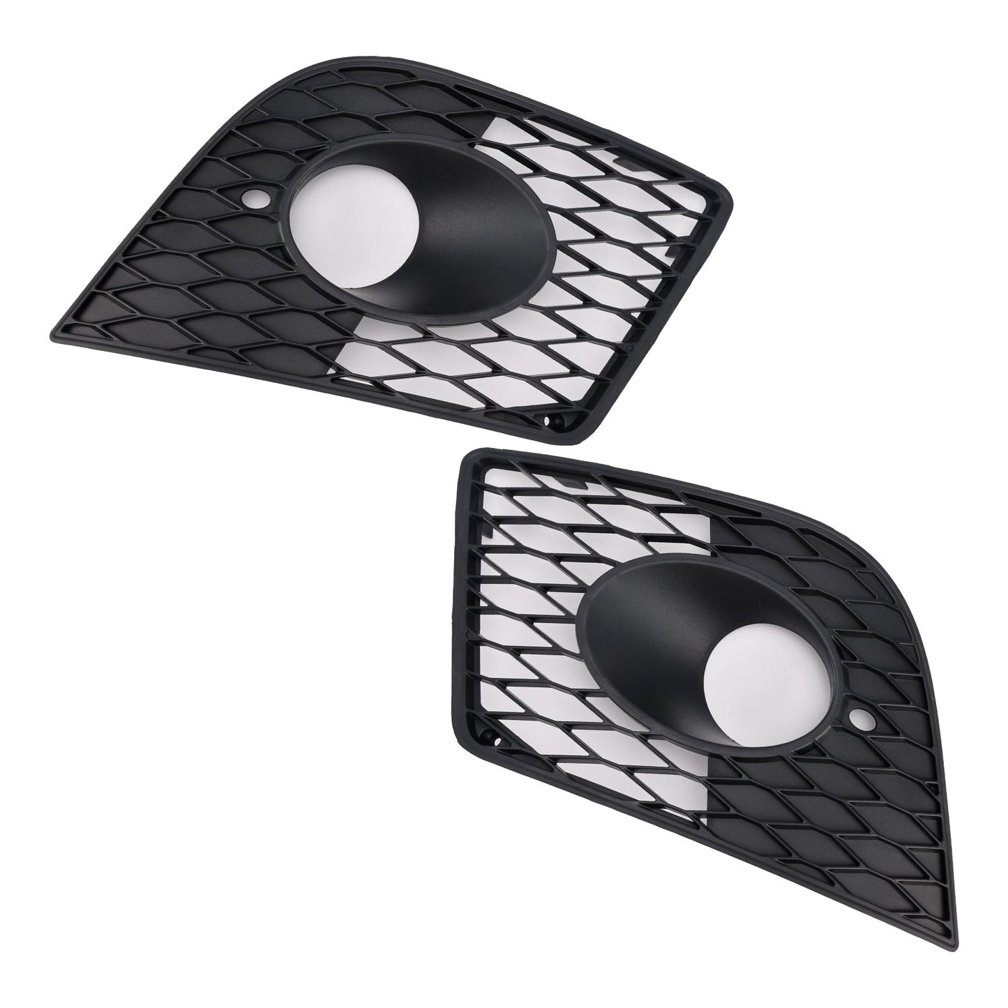 Griglia di copertura fendinebbia paraurti anteriore 2 pezzi adatta per Seat Leon Cupra 2005-2012