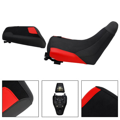 Cuscino inferiore per sella conducente e passeggero, colore rosso, per Suzuki V-Strom DL1050 2023-2025