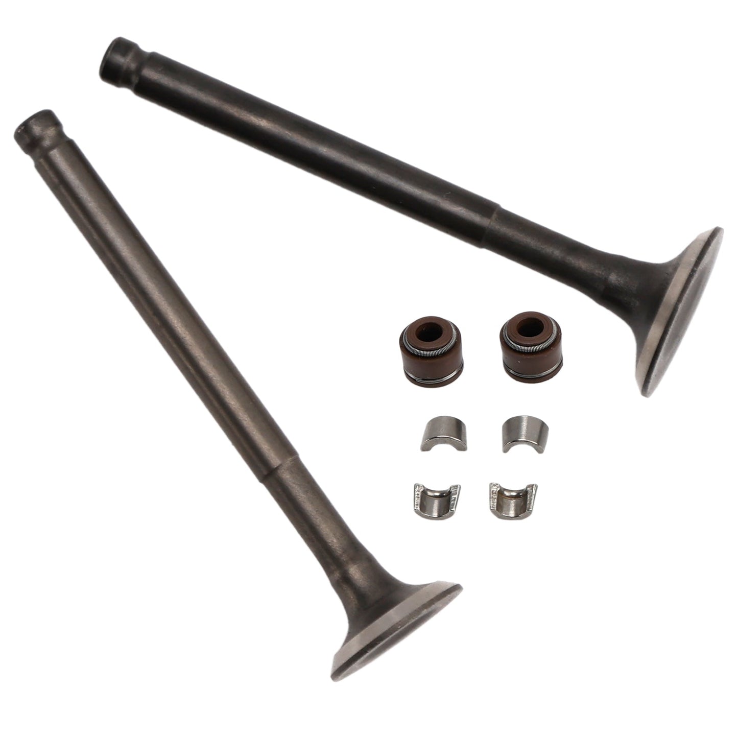 Set di guarnizioni per valvole di aspirazione e scarico da 64 mm per Yiying Lexmoto GY6 139QMA 139QMB 50cc