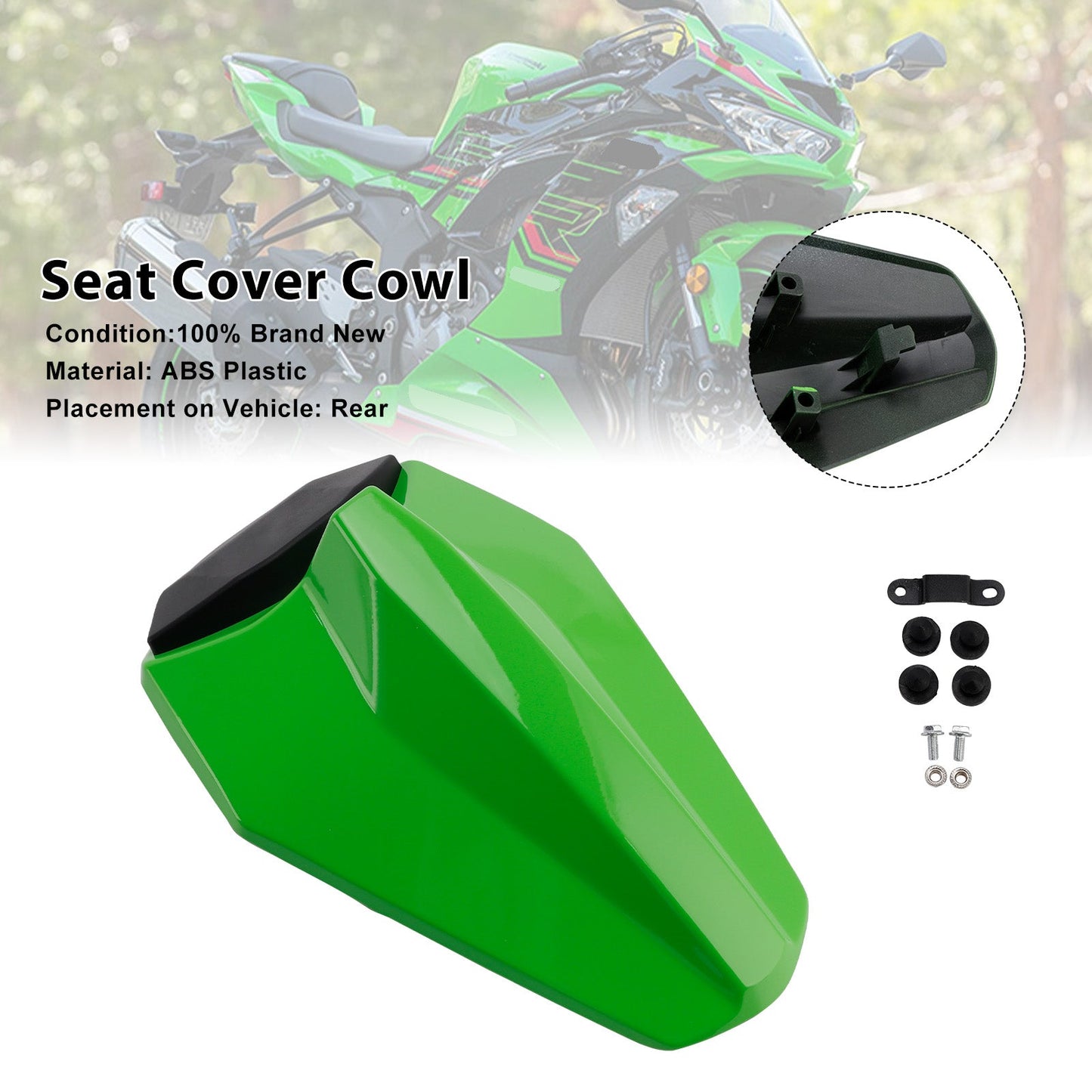 Carenatura posteriore Racing Tail per Kawasaki ZX25R ZX4R ZX4RR 2020-2025
