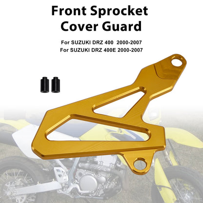 Protezione coperchio pignone anteriore per Suzuki DR-Z400SM 2000-2024 DRZ400/S/E