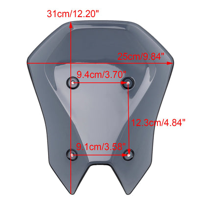 Parabrezza in plastica ABS per KAWASAKI Z900 2025