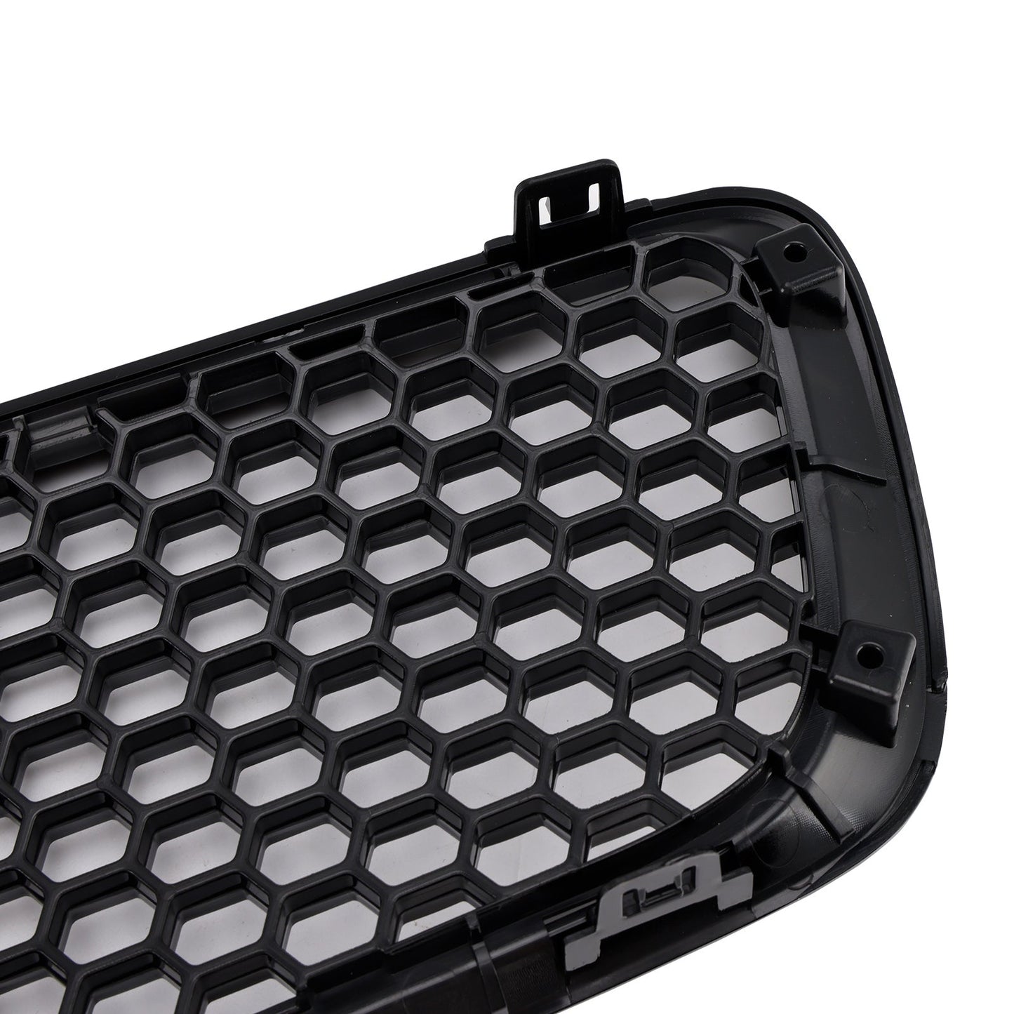 Griglia a nido d'ape per paraurti anteriore nero lucido Volvo S40 V50 2004-2007