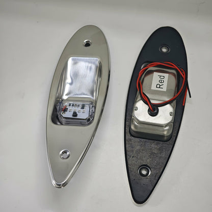 Luce di segnalazione di navigazione IP67 12-24V per barche, yacht e imbarcazioni a vela.