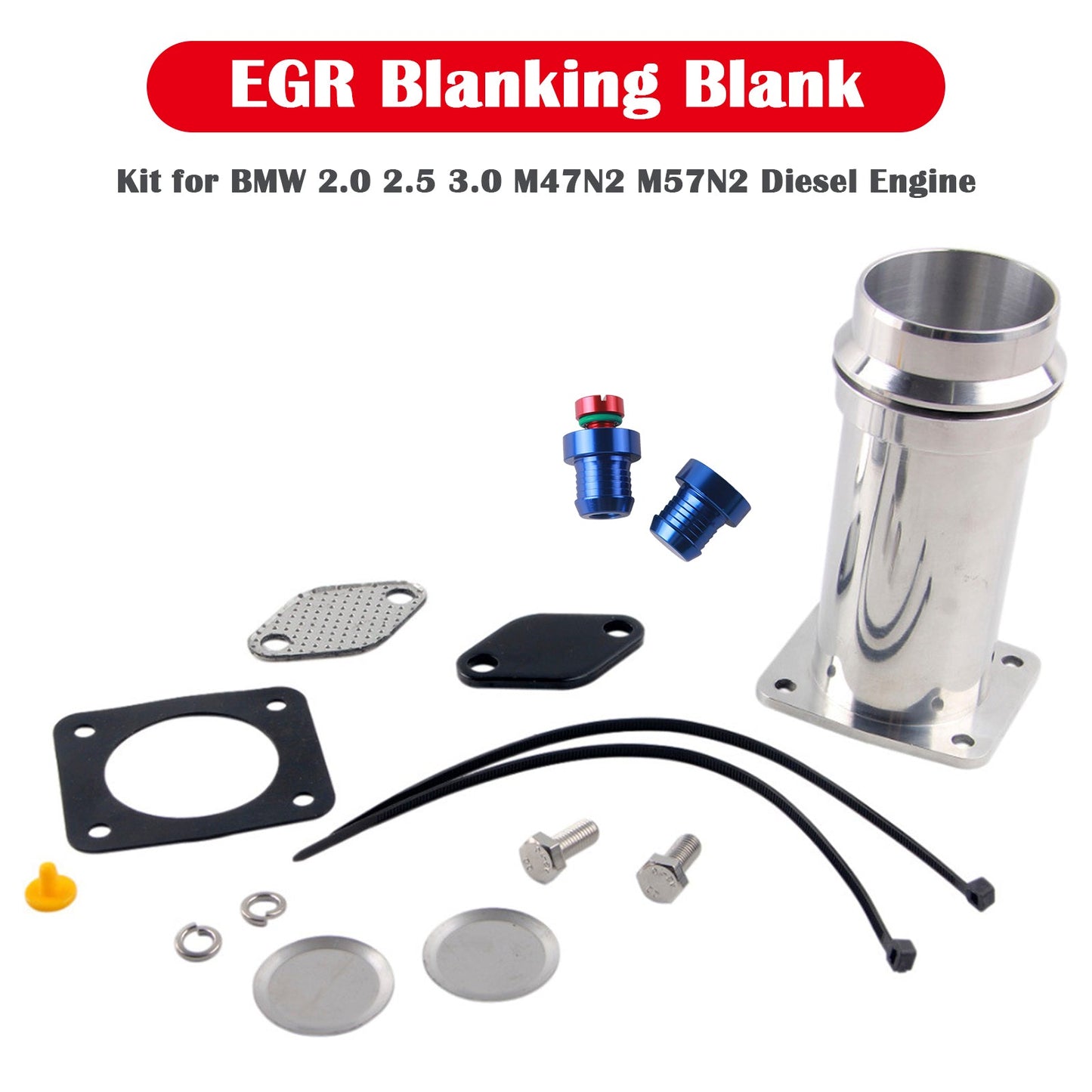 Kit di chiusura EGR per BMW x5 E70 3.0d SAV 2006-2010, motore diesel M47N2 M57N2