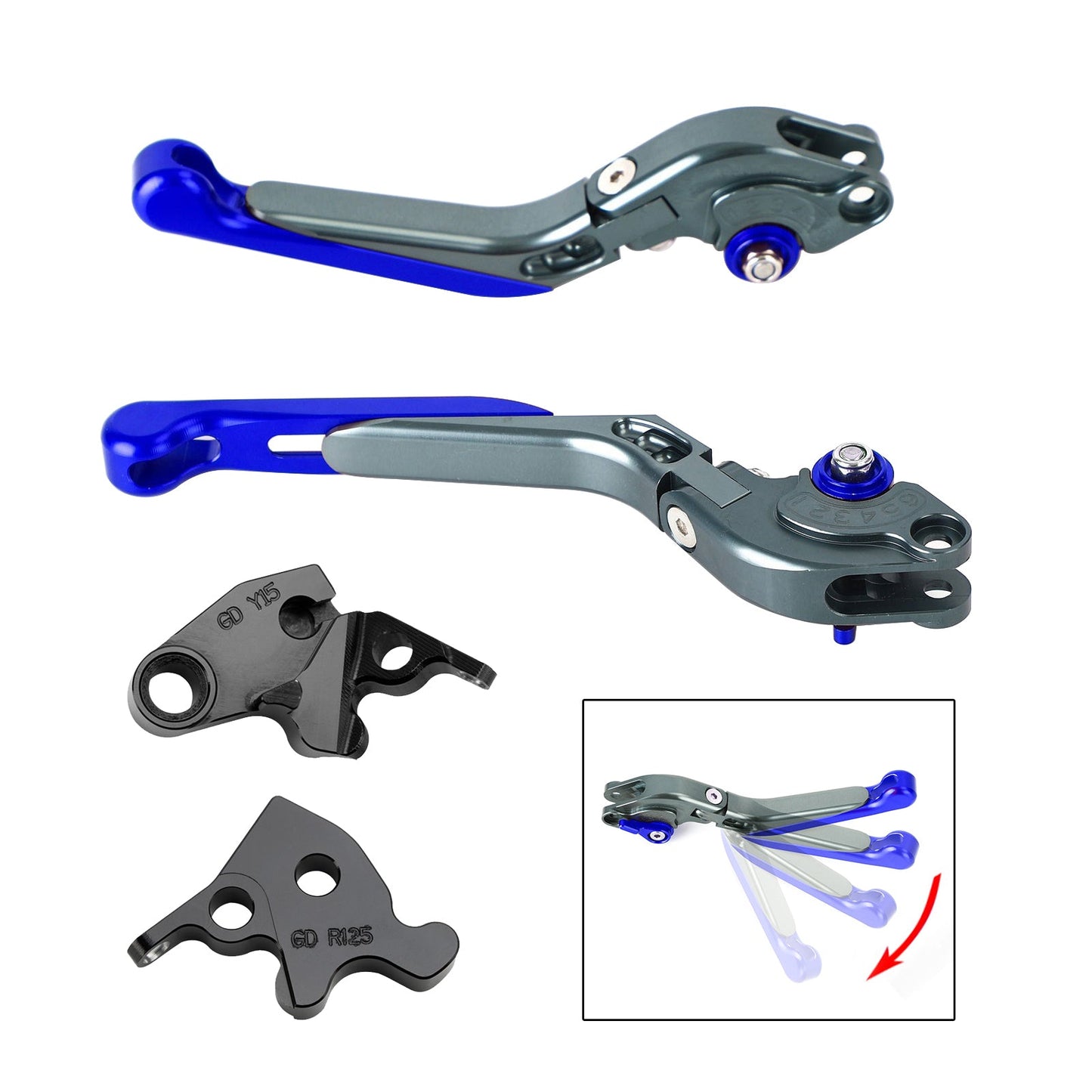 Leva freno frizione regolabile YAMAHA XSR 155 MT15 2019-2022