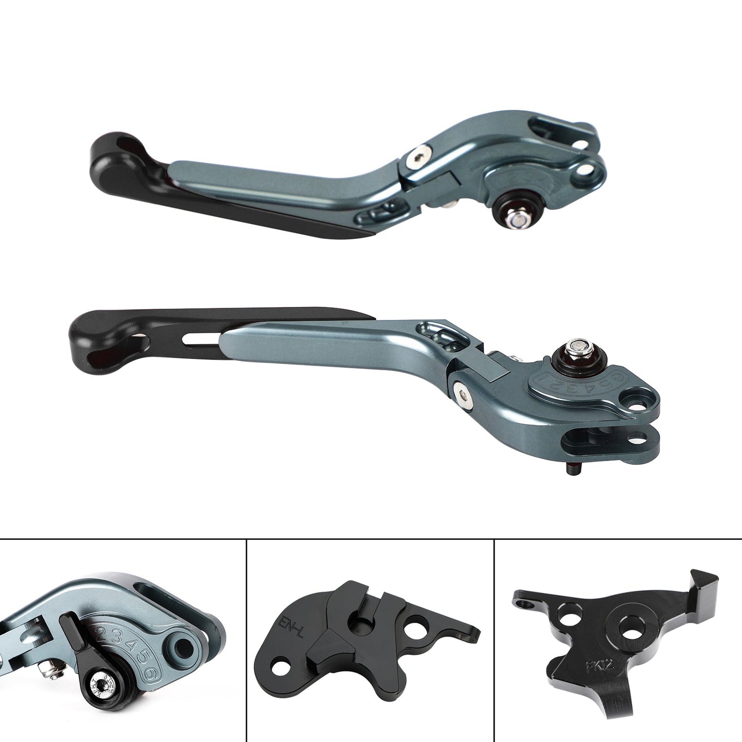Leva freno frizione regolabile adatta per CFMOTO 250NK ABS 150NK 2019-2021