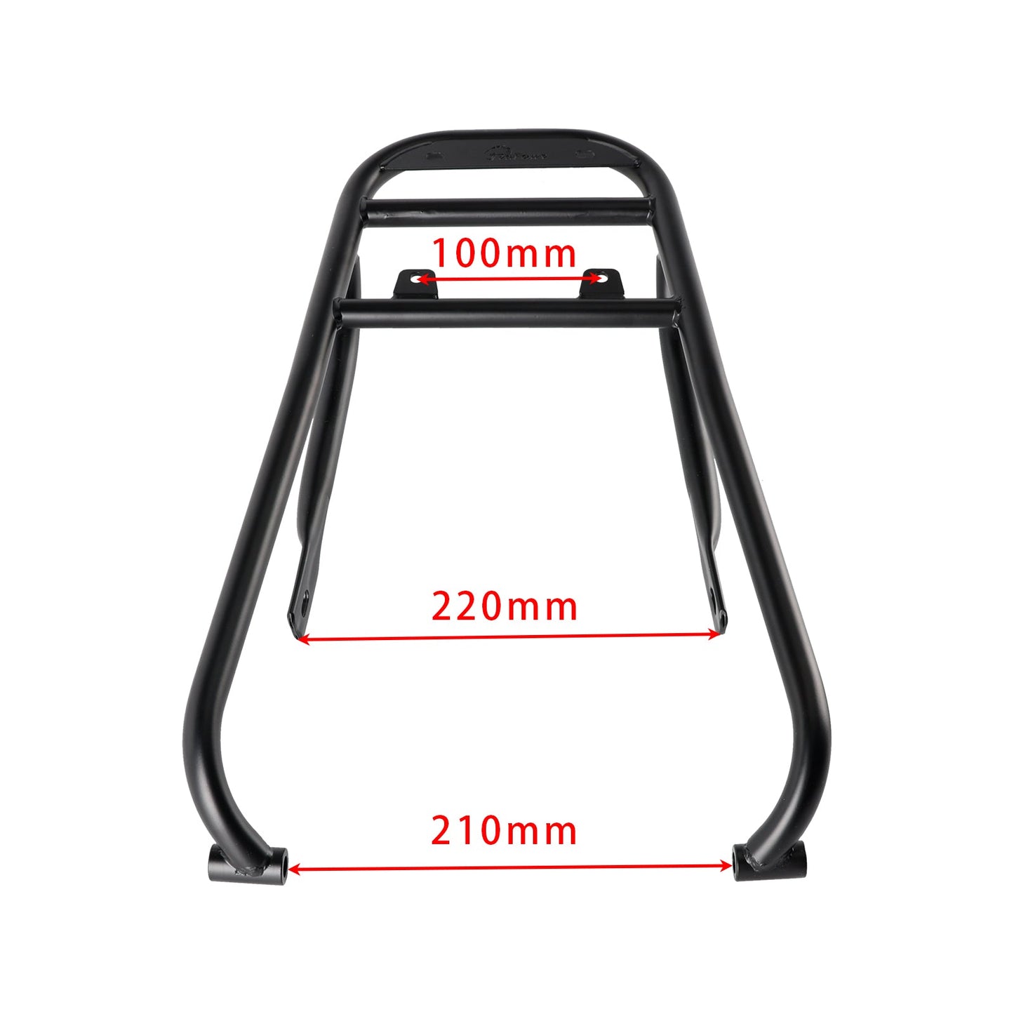 Portapacchi posteriore Shotgun 650 2024 2025, tipo Tue, nero