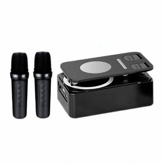 Supporto per telefono 4 in 1 Altoparlante Bluetooth Caricabatterie wireless Power Bank Desktop Live