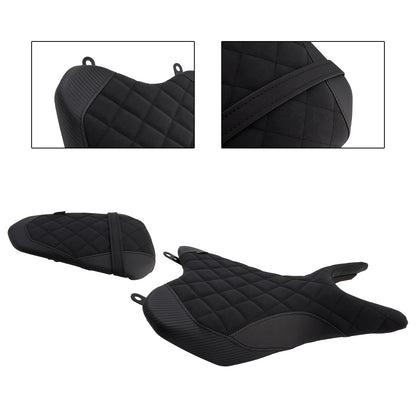 2025 - Per Yamaha Yzf-R3 2025 - Mt-03 Cuscino posteriore per sedile conducente e passeggero, nero