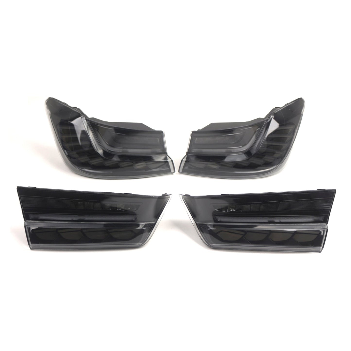 Gruppo ottico posteriore a LED fumé per BMW Serie 3 G20 G28 G80 M3 L&amp;R 2019-2024