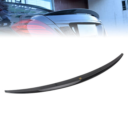 Spoiler posteriore in fibra di carbonio per Mercedes-Benz Classe S W222 2014-2020