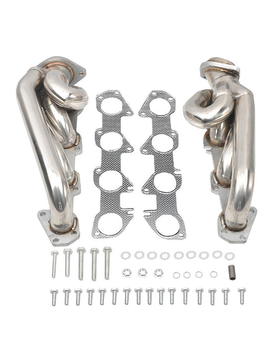Collettore di scarico in acciaio inossidabile adatto per Dodge D100 D150 D200 RD200