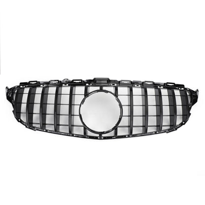 Per Mercedes W205 C250 C300 C43 2015-2018 GTR Style Griglia per paraurti anteriore