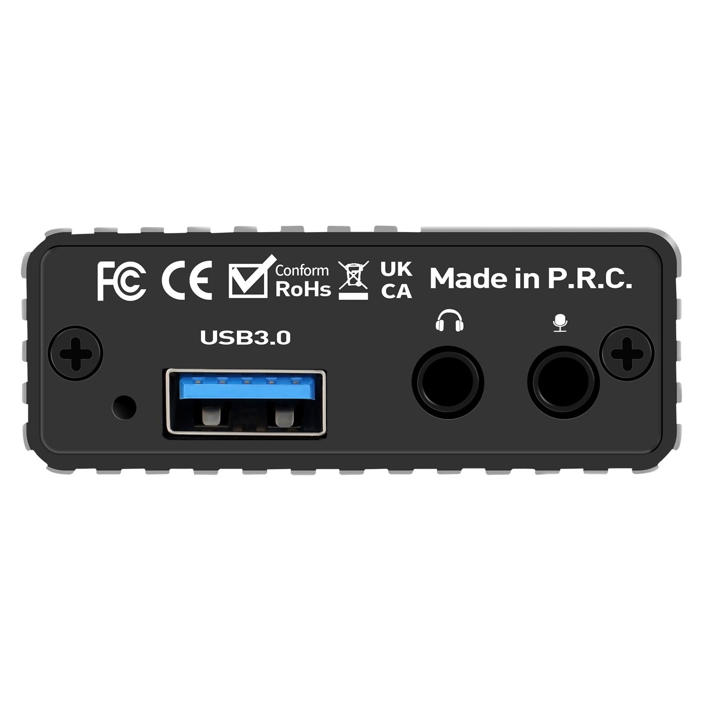 Scheda di acquisizione video USB 3.0 HDMI 4K Box di registrazione Gioco Trasmissione in diretta Microfono