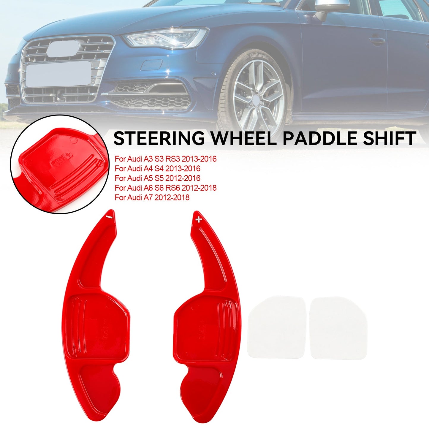 Audi A3 A4 A5 A6 A7 A8 Q5 Q7 Leva del cambio al volante estesa