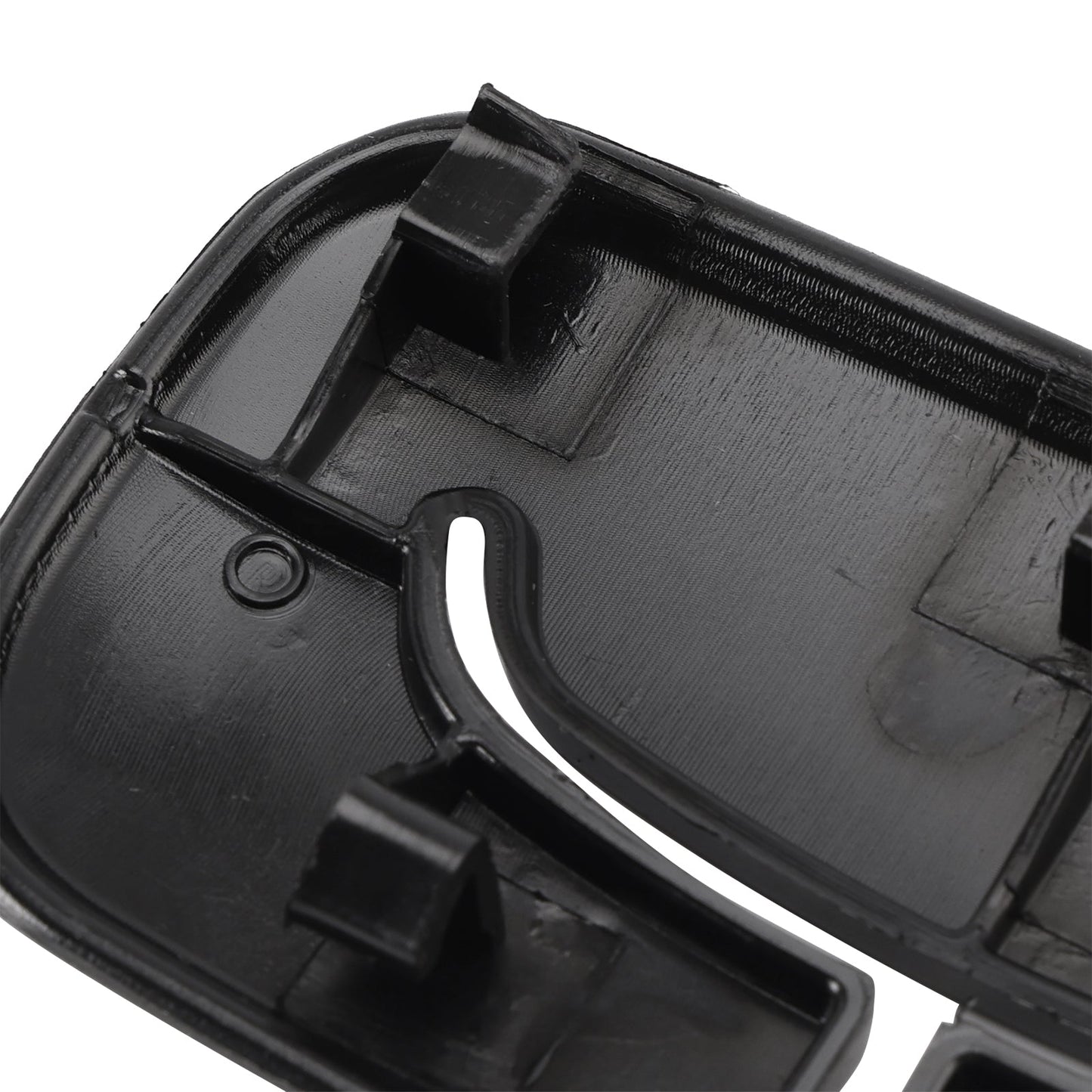 2 cornici nere per cinture di sicurezza posteriori 1AP31DX9AA per Jeep Wrangler JK 2011-2018