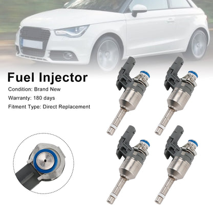 Iniettore di carburante 4 pezzi 03F906036B adatto per Audi A1 A3 adatto per VW Maggiolino Golf 6 1.2 TSI/TSFI