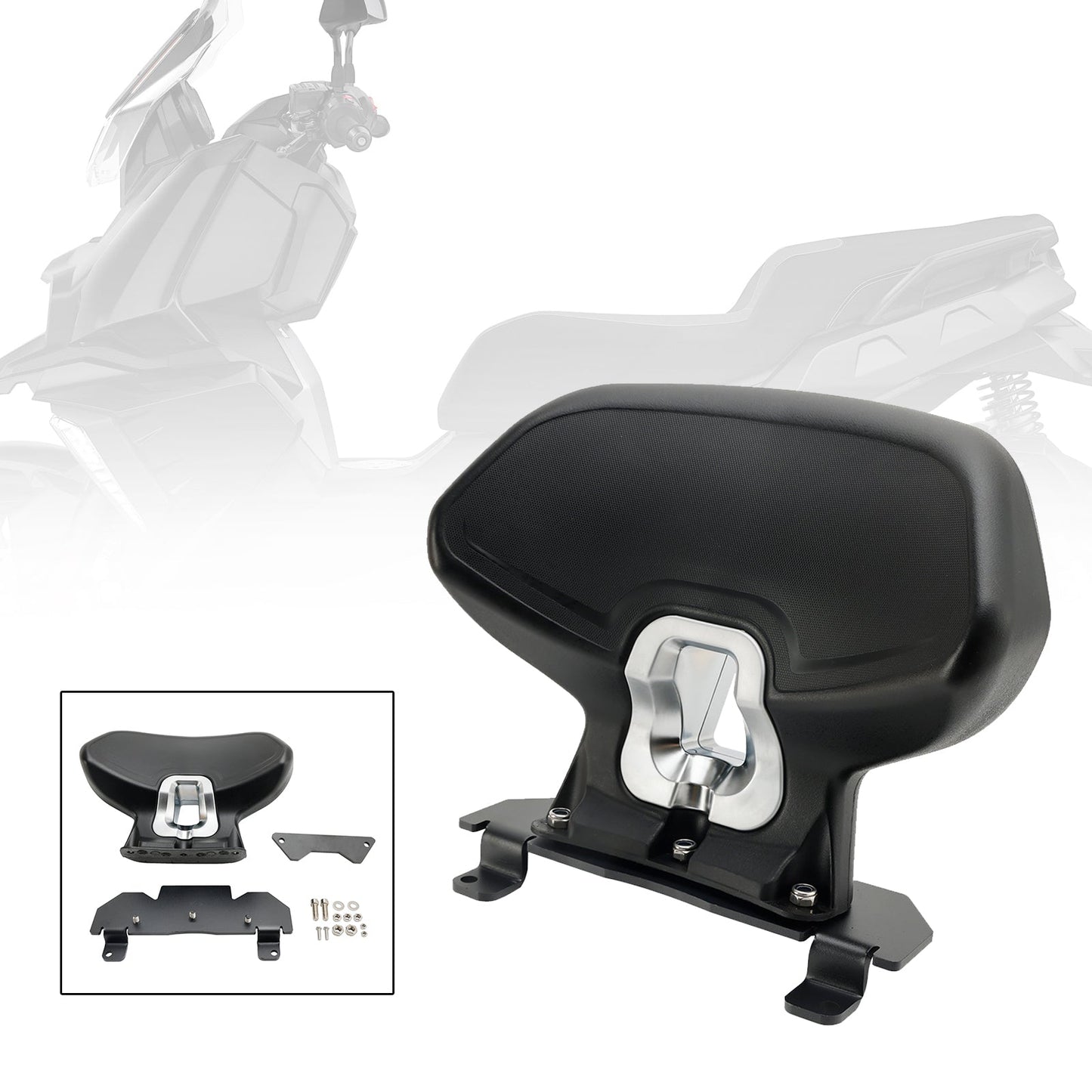 BMW C400X 2018-2023 con corrimano originali Schienale Sissy Bar passeggero