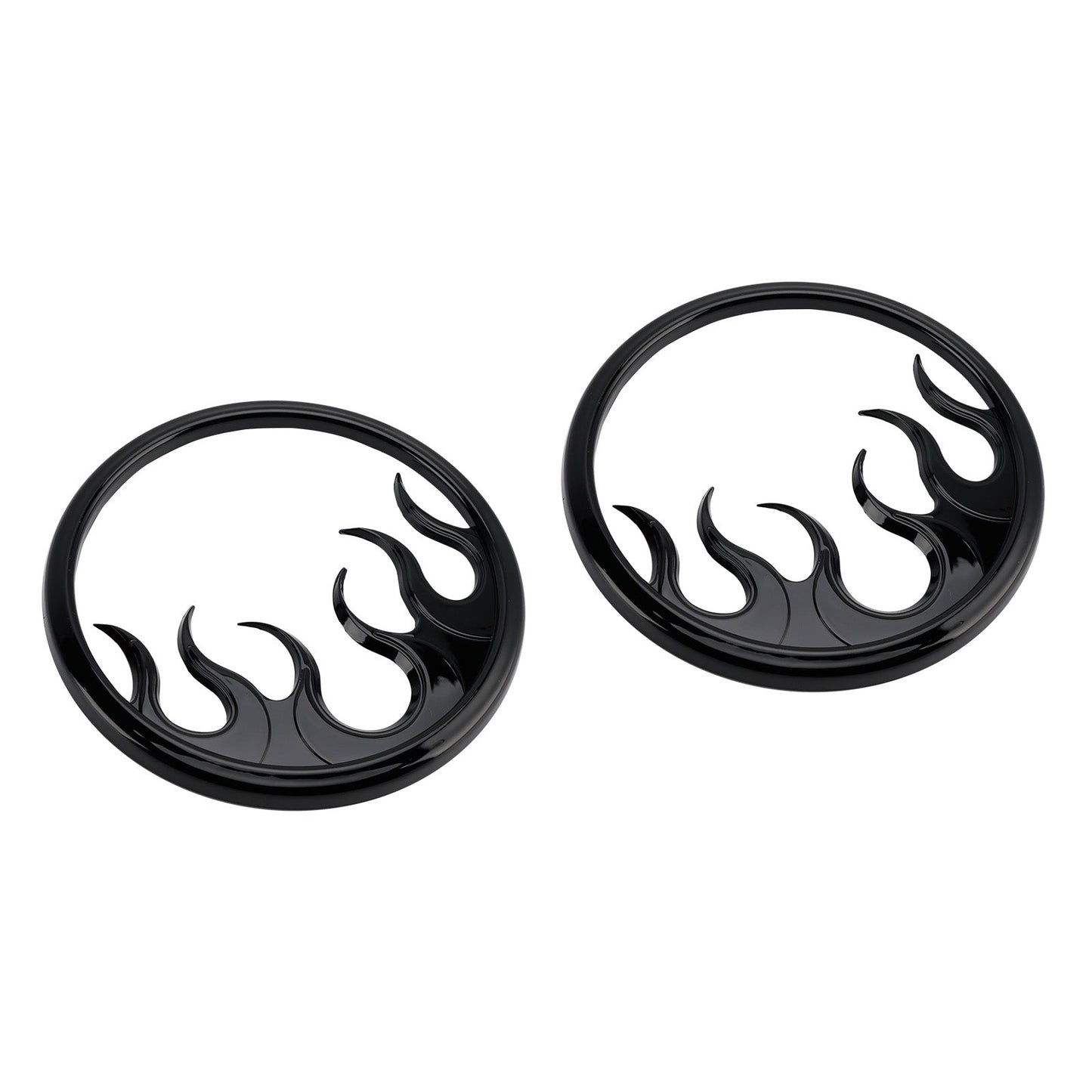 Griglie per altoparlanti Flame Accent Trim Cover per Touring Electra Glide Ultra Classic
