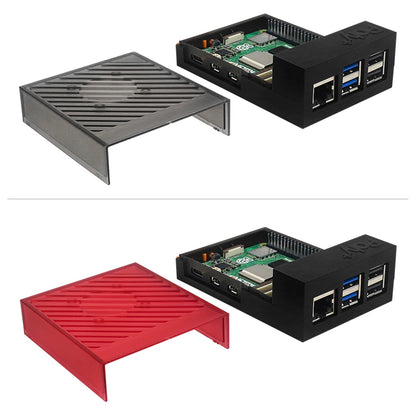 Raspberry Pi 5 POLY5+ Case Argon POLY 5+ Box compatibile con ventola di raffreddamento PWM ABS