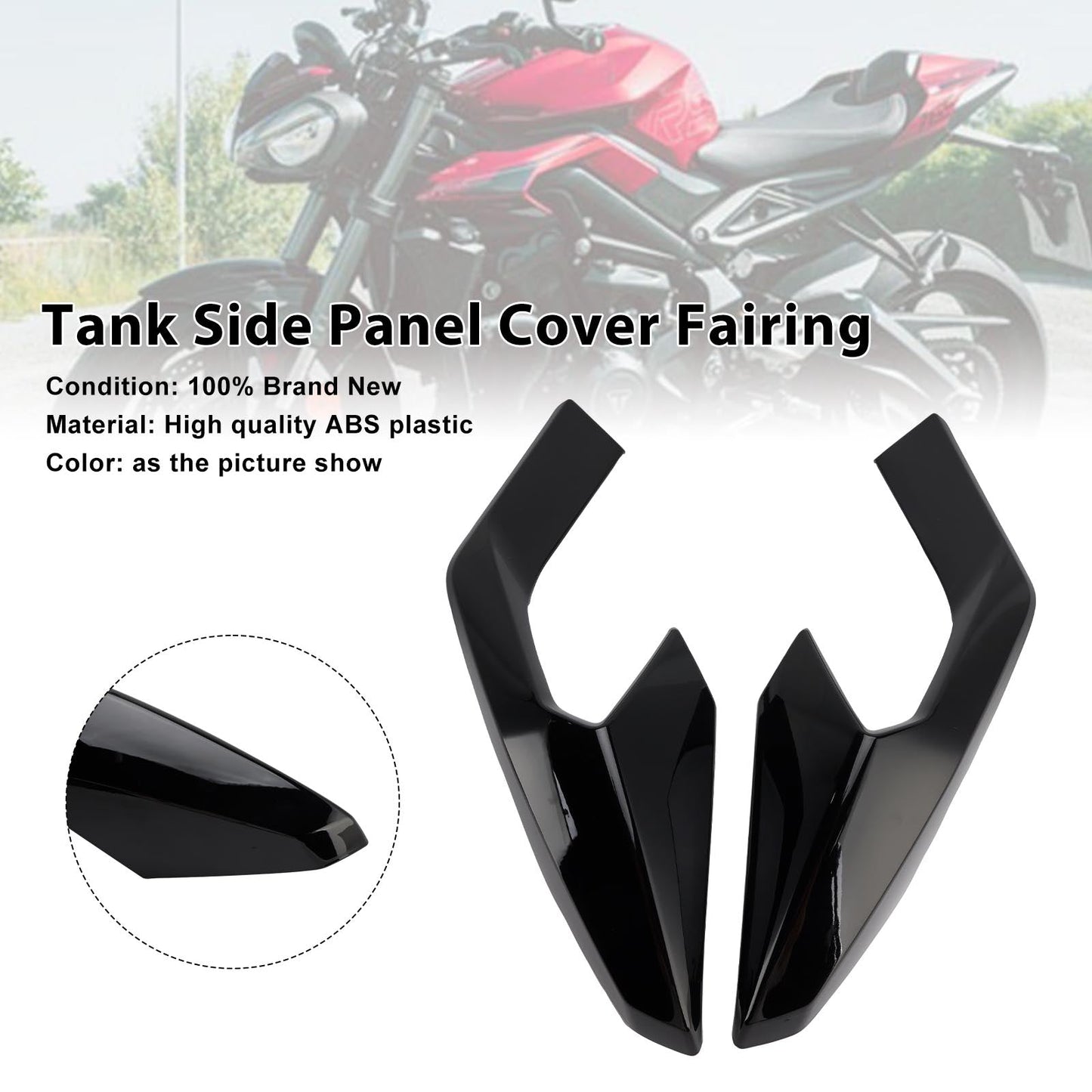 Carenatura laterale del serbatoio Street Triple 765 R/RS 2023-2025