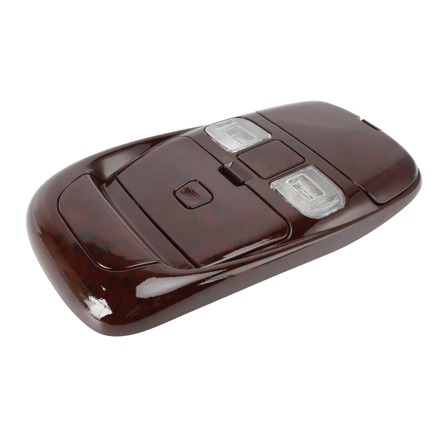 Console superiore anteriore a LED Dodge Ram 1500 1998-2001 in legno di pesca SN94TL2AA 5013618AA
