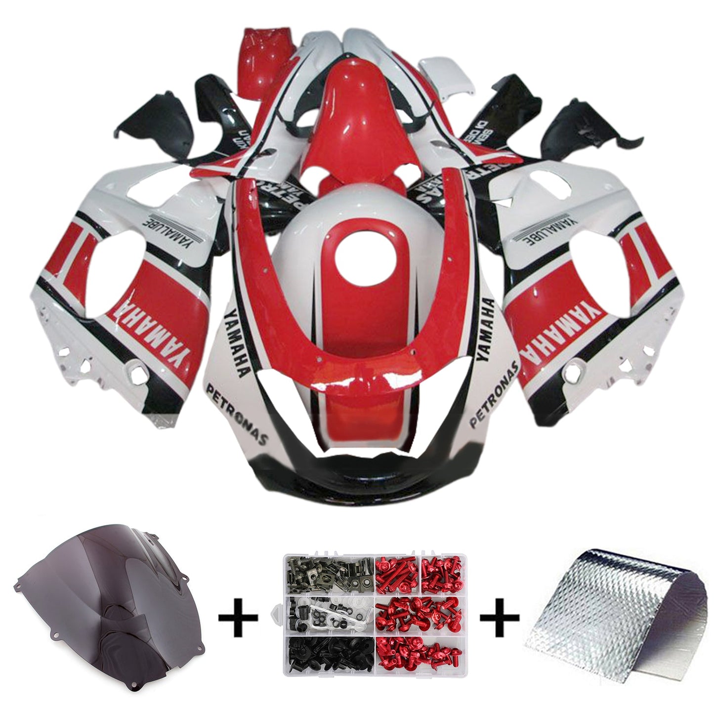 1996-2007 Yamaha YZF 600R Thundercat Kit carena iniezione Carrozzeria Plastica ABS