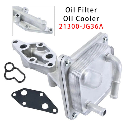 Alloggiamento filtro olio e radiatore olio per Nissan Rogue S 2.5L (2007-2013) 21300-JG36A